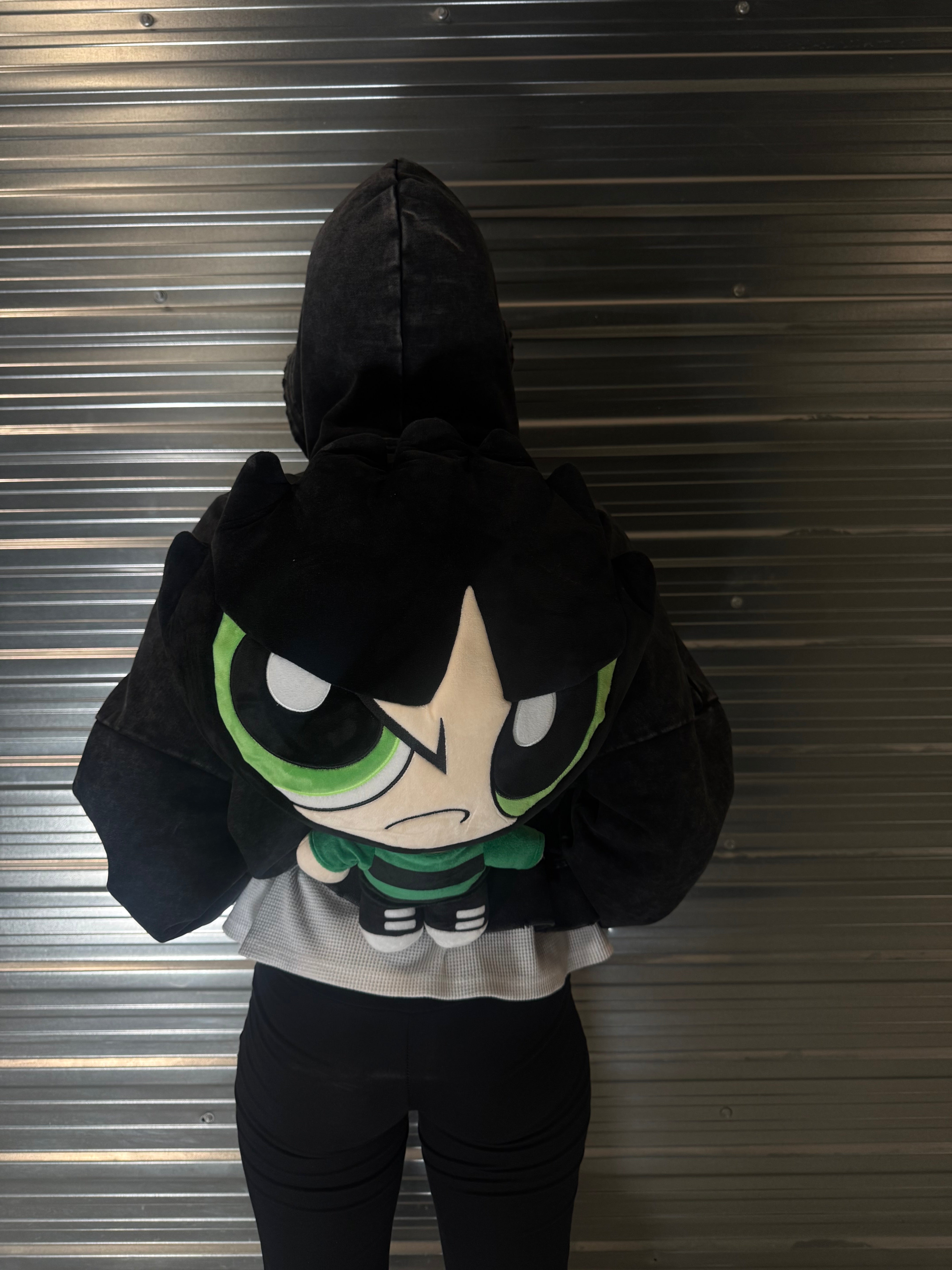 GREEN GLO IN THE DARK ROWDY RUFF BACKPACK